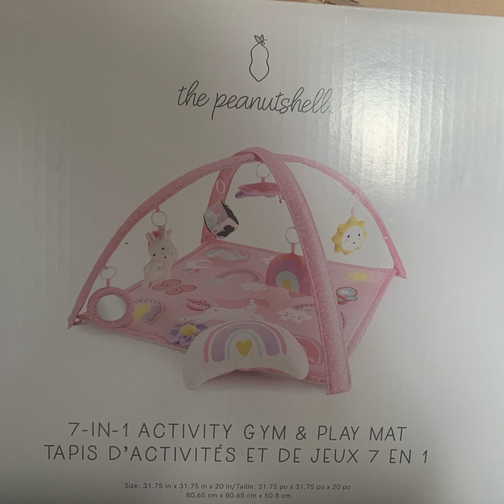 ❌SOLD❌ The Peanutshell 7-in-1 Activity Gym & Play Mat